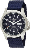 SEIKO Mens Analogue Automatic Watch with Textile Strap SNZG11K1