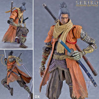 Figma ฟิกม่า จากวิดีโอเกมส์แอ็กชั่นผจญภัยของ Activision Blizzard แอคติวิชัน บลิซซาร์ด Sekiro Shadows Die Twice เซกิโระ แชโดวส์ดายทไวซ์ เซกิโร่ DX Edition Wolf หมาป่า เซคิโระแขนเดียว นักรบแขนกล นินจา Ver Action Figure แอ็คชั่น ฟิกเกอร์ Anime Hobby โมเดล