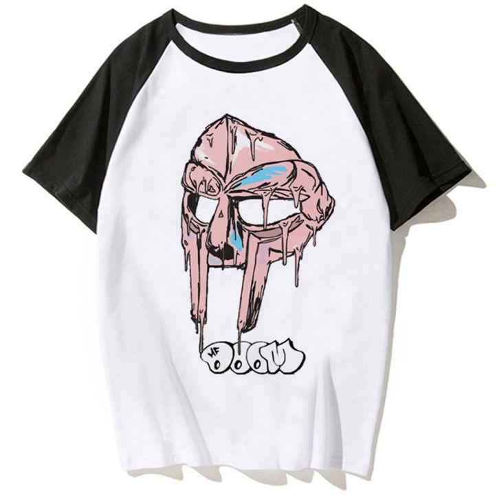 เสื้อยืดลายกราฟฟิก-mf-doom-สำหรับผู้หญิงเสื้อยืดแนวตลกขำขันฤดูร้อน