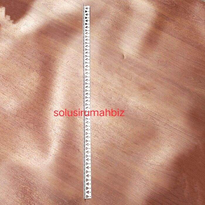 SIKU WALLANGLE ACIAN LUBANG CORNER BEAD L25 PVC SUDUT WALL ANGLE PLAMIR SKIM COAT SKIMCOAT