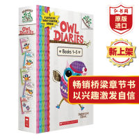 Owl diaries volume 1-5 English original owl Diaries 1-5 hongshuge original