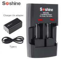 Soshine SC-S5 2 Slots Li-ion RCR123 RCR2 Rapid Battery Smart Chargers for 14250 CR2 16340 17335 15266 Battery