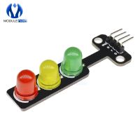 100PCS Mini 5mm LED Traffic Light LED Display DC 5V Module Board for Arduino Mini-Traffic Light for Traffic Light System Model