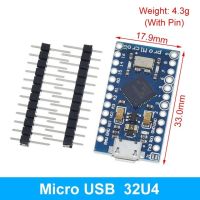 Atmega328เปลี่ยนสำหรับ Atmega32u4ขนาดเล็ก Tzt Pro Micro 5V 16Mhz สำหรับ Arduino Pro Mini พร้อมหัวเข็ม2แถวสำหรับ Leonardo Mini Usb Interface