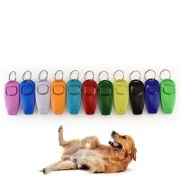 2 In 1 Dog Clicker Training Whistle Trainer Stop Barking Aid with Supplies