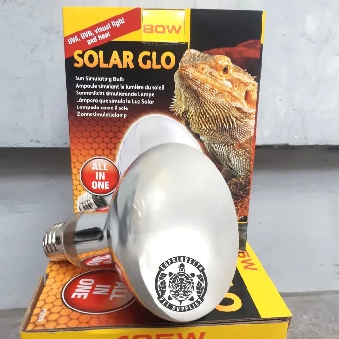 Exo Terra Solar Glo 80 W Lampu UVA UVB All in One ExoTerra SolarGlo