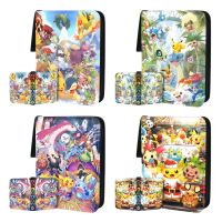 【YF】 New Pokemon Games Collection Card Pack Book Toys Zippered Binder Kids Birthday Gift 50 Pages Holds 400 Sheets