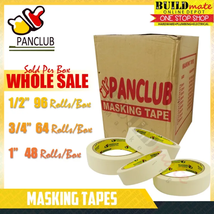 Panclub Masking Tape (wholesale) Sold Per Box 1