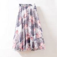 【CC】☫▬❈  Floral Skirts Beach Waist Skirt Woman A