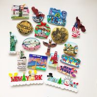 【YF】✾✢  BABELEMI Refrigerator Magnets New Las Chicago San Francisco Souvenirs Fridge Decoration