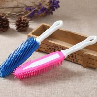 Pet Dog Puppy Cat Hair Bath Brush Comb Soft Silicone Sticky Hair Tool Small Animal Massage Tool Brushes  Combs