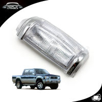 ฝาไฟหรี่มุม ขอบโครเมียม ฝาขาว ขวา Mitsubishi  Aftermarket L200 Cyclone Dodge Ram50 Colt Strada ประตู ปี1986 - 1996 มีบริการเก็บเงินปลายทาง