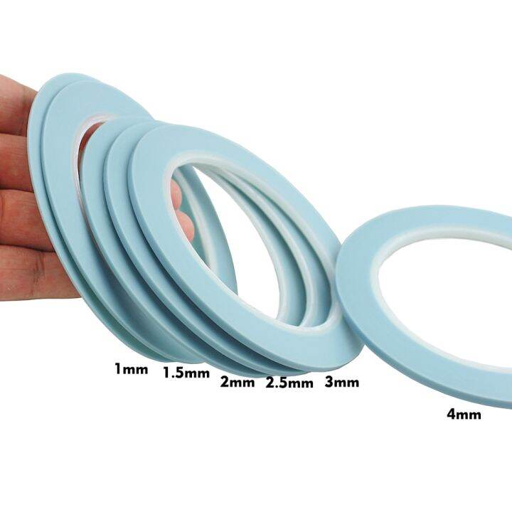 33 Meters/roll Blue HighTemp PVC Vinyl Fine Line Fineline Masking Tape