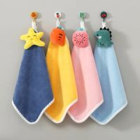 2023 Hot Sale 1 Pack Of Cute Microfiber Hand Towels Super Thick Childrens Cartoon Animal Absorbent Towels Handkerchief Bathing