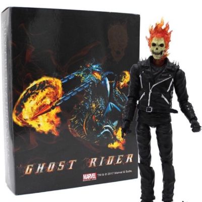 สินค้าขายดี!!! โมเดลหุ่น Ghost rider งานเกรดAจีนสูง23cm. ##ของเล่น ของสะสม โมเดล Kid Toy Model Figure