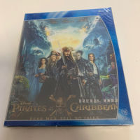 โจรสลัดแคริบเบียนที่ห้า BD บลูเรย์ HD 1080p เต็มรูปแบบการกระทำแฟนตาซีภาพยนตร์กล่องซีดี