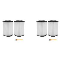 4 Pcs Standard Wet Dry Vac HEPA Filter Replacement Washable for Ridgid VF4000 Vac 5-20 Gallons Vacuum Cleaner Filter