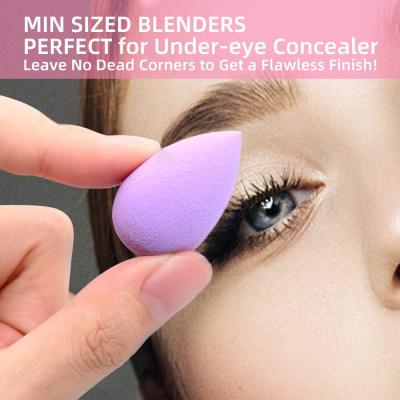 Dolovemk (6 Pieces) Micro Mini Makeup Sponge + (5 Pieces) Silicone Makeup Blenders Sili-sponge for Concealer Eyeshadow Illuminat