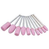 Stiup 10Pcs 1/8  Mini Shankเครื่องมืออุปกรณ์กัดเซาะหินให้เป็นรูปร่างขัดบดล้อสว่านขัด