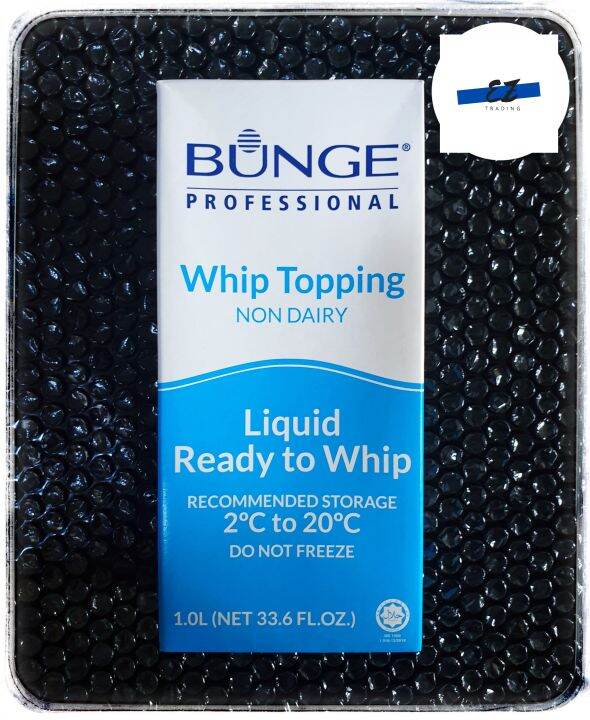 Bunge Non Dairy Whipping Cream 1L / BUNGE WHIP CREAM EZ TRADING