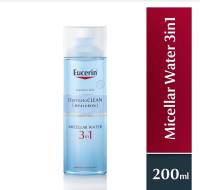 EUCERIN Dermato CLEAN HYALURON MICELLA WATER 3in1 200ML ยูเซอรินไมเซลล่าร์เช็ดเครื่องสำอางสำหรับผิวแพ้ง่าย Exp. 07/2025