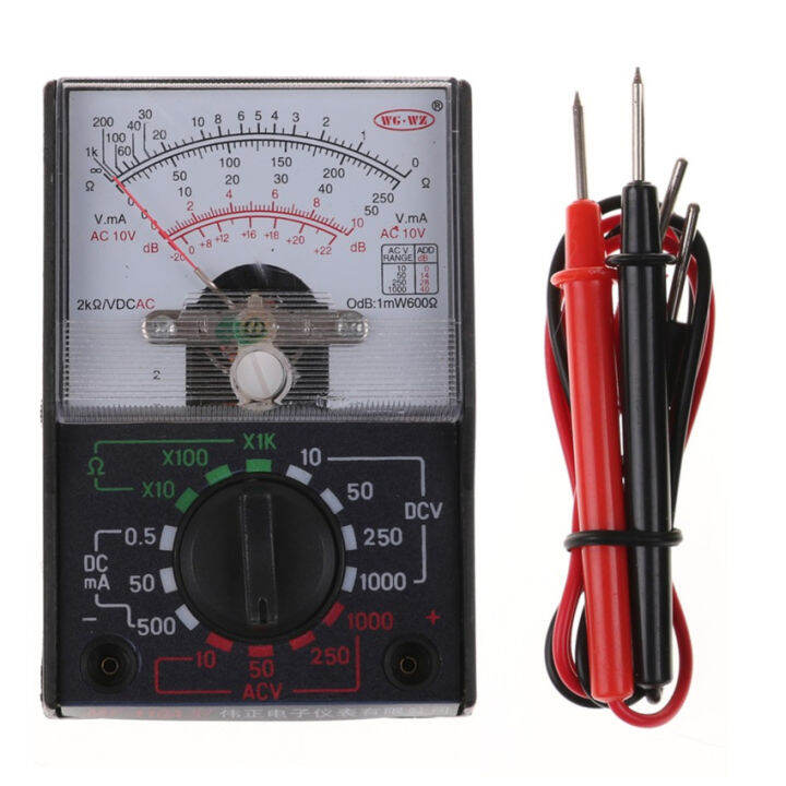 MF110 Tester Digital Multimeter Profesional Voltmeter Electric Analog