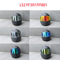 FF397 FF801รถจักรยานยนต์หมวกกันน็อค Visor ล้างควันสีเข้มหลายสีเงินโล่ Vizard เหมาะสำหรับ LS2เวกเตอร์หมวกกันน็อคเลนส์