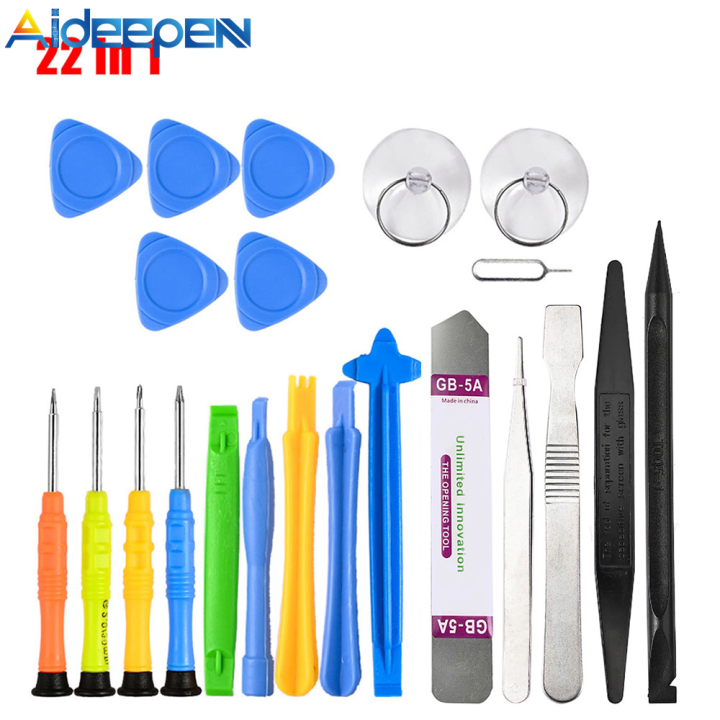 Aideepen 22 in 1 /14 in 1 Mobile Phone Repair Tools Opening Screwdriver ...