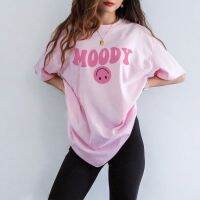 พร้อมส่ง ‼️ เสื้อยืดโอเวอร์ไซส์ลาย Moody