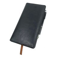 PU Leather A6 Pocket Notebook Day Weekly Planner 2022 Office Business Notepad Small Note Book Diary With Pen Stationery Gift