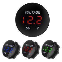 Digital Panel Voltmeter DC 12V/24V LED Display Electric with Touch Switch Voltage Meter Volt Tester For Car Auto Motorcycle Boat