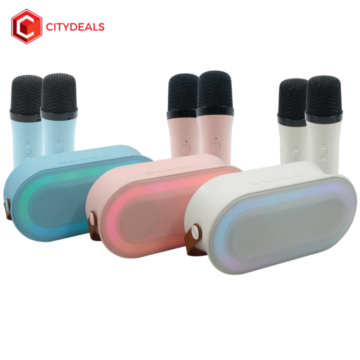 Mini Portable Wireless Karaoke Speaker kits P6 Lazada PH