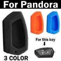 Silicone Car Key Case Protector For Pandora DX-90 D010 DX 90 91 6X 9X 90B 90BT 90L 42 Moto  2 Way LCD Remote Alarm Cover