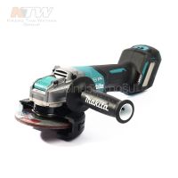 MAKITA เครื่องเจียไร้สาย 40 โวลต์ ขนาด 5 นิ้ว รุ่น GA044GZ ความเร็วรอบตัวเปล่า 3,000-8,500 รอบ/นาที X-Lock สวิตซ์บีบ ปรับรอบได้ ไม่รวมแบตเตอรี่และแท่นชาร์จ ( M011-GA044GZ )