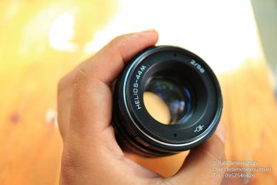 ขายเลนส์ละลายโบเก้หมุน Classic Helios 44M Serial 6132003 For Canon EOS M Mirrorless