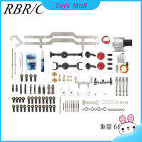 1โลหะ Rbr/c WP 1:16โลหะทั้งหมด4wd Cb05แชสซีรถควบคุมระยะไกล Diy ดัดแปลงอุปกรณ์เสริมโมเดลของเล่น