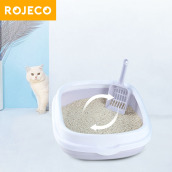 Hàng mới về ROJECO Cat Litter Box với SCOOP MIỄN PHÍ Nhà vệ sinh dành cho