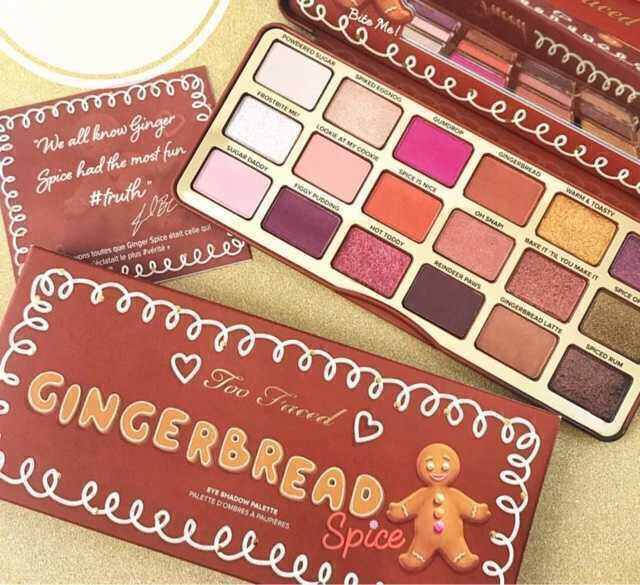 Too Faced Gingerbread Spice Eyeshadow Palette Lazada.co.th