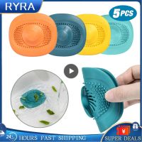 【hot】 Sink Silicone Drain Strainer Hair Catcher Rubber Shower Bathtub Floor Filter Stopper Deodorant Plug Tools