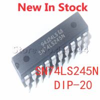 5PCS/LOT SN74LS245N 74LS245 DIP-20 Eight-phase three-state bus transceiver In Stock NEW Original IC