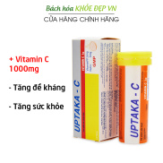 Viên C sủi vitamin C 1000mg UPTAKA C tăng sức đề kháng, tăng sức khỏe