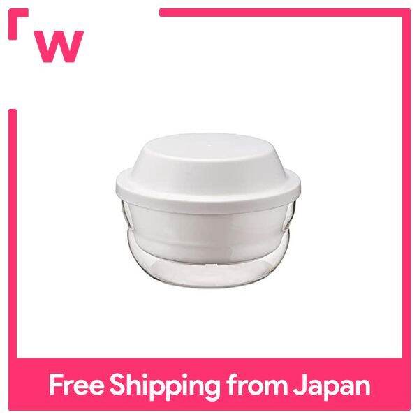 HARIO Glass Microwave Steamer Full Water Capacity 1200ml White Easy Cooking in Microwave Home
