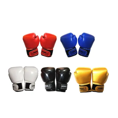 Children Boxing Training Gloves Wearable PU Sponge Kickboxing Protective Glove Tear Resistant Breathable for Sports Supplies