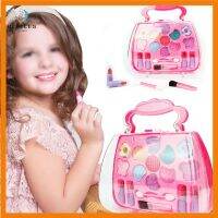 Hpacces【Ready stock】【Makeup】Kids Girl Makeup Set Eco-friendly Cosmetics Makeup Game Kit Princess Toy Gift