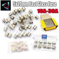 5x20mm Fast Glass Fuse Kit In Package 10A 12A 15A 20A 25A 30A /250V 5*20 Insurance Tube Package