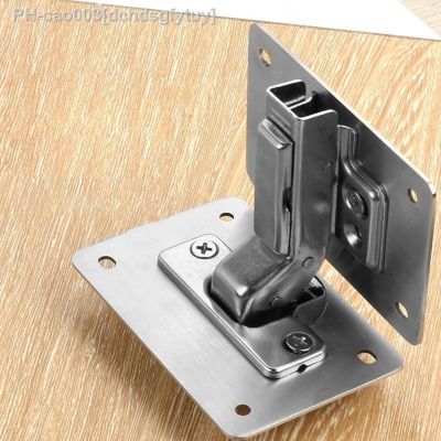 【CC】 Hinge Repair Panel Cabinet Hardware Rust Resistant Plate for Window Wide Application Durable