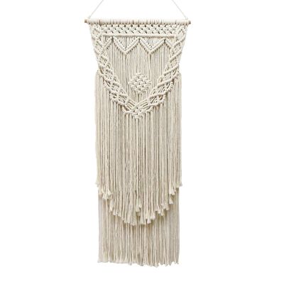 Macrame Boho Tapestry Wall Hanging Hand-Woven Home Decoration Accessories Nordic Art Tassel Apartment Bedroom Decoration