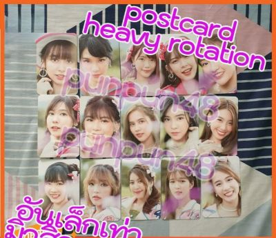 การ์ดลายเซ็นต์ BNK48 postcard การ์ดลายมือ single 9 size 5.4 x 8.6 cm heavy rotation 16 คนแรก เฌอปราง ปัญ เจนนิษฐ์