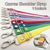 130 Cm All match Canvas Candy Color Bag Strap Adjustable Shoulder Strap Rivet Reinforced Wide Webbing Strap Replacement Belt