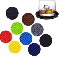 【CC】 Food Grade Silicone Cup Coaster Insulation Hot Drink Holder Accessories